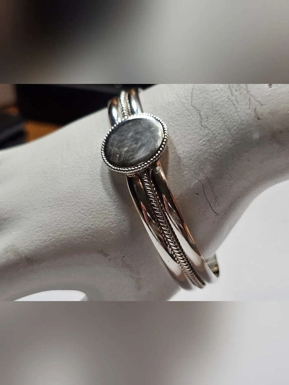 Sterling Vintage Signet Cuff
